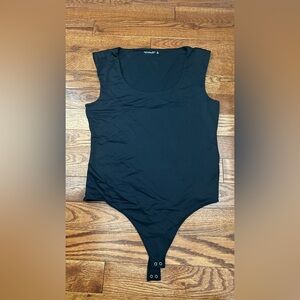 Abercrombie & Fitch Soft A&F Collection Seamless Square neck Bodysuit Sz XL
